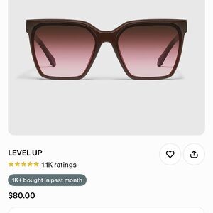Quay Australia Gradient Brown Sunglasses